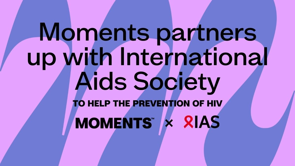 Press release – moments condoms partners up with international aids society to help the prevention of hiv