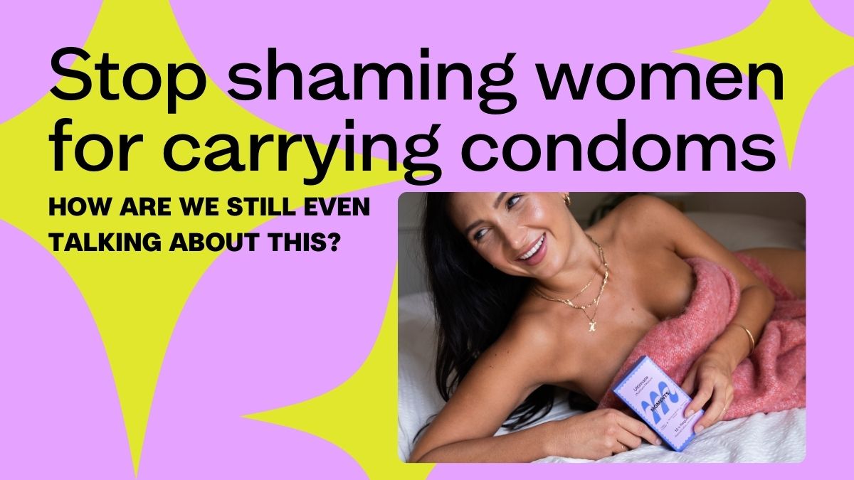 Stop shaming women for carrying condoms